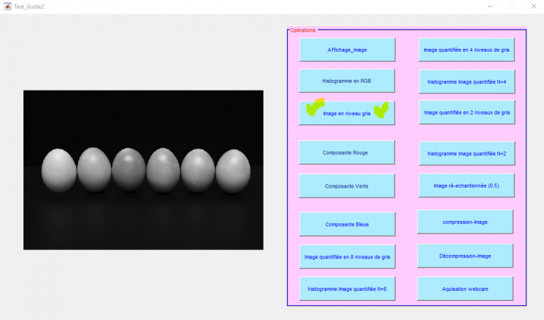 image processing matlab : convertir une image couleur en niveau de gris matlab