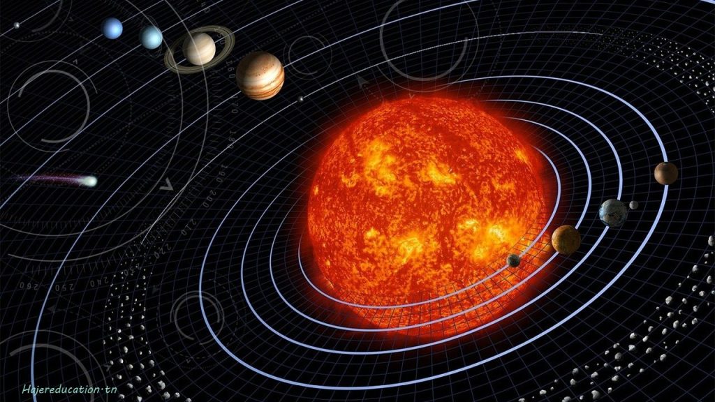 systeme solaire النظام الشمسي