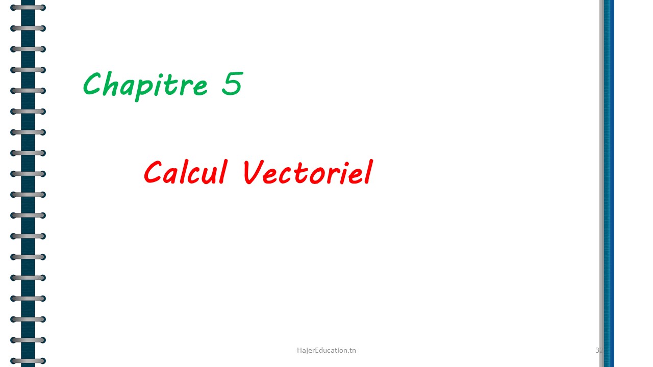 Calcul Vectoriel